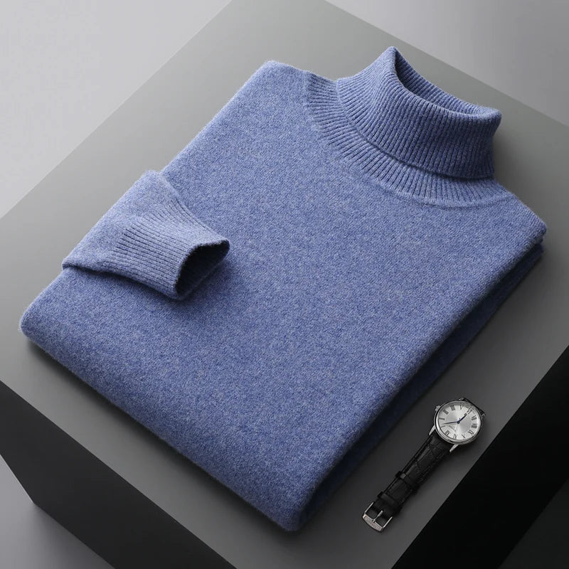 Meluvie | Mélange de fibres doux pull col roulé 2