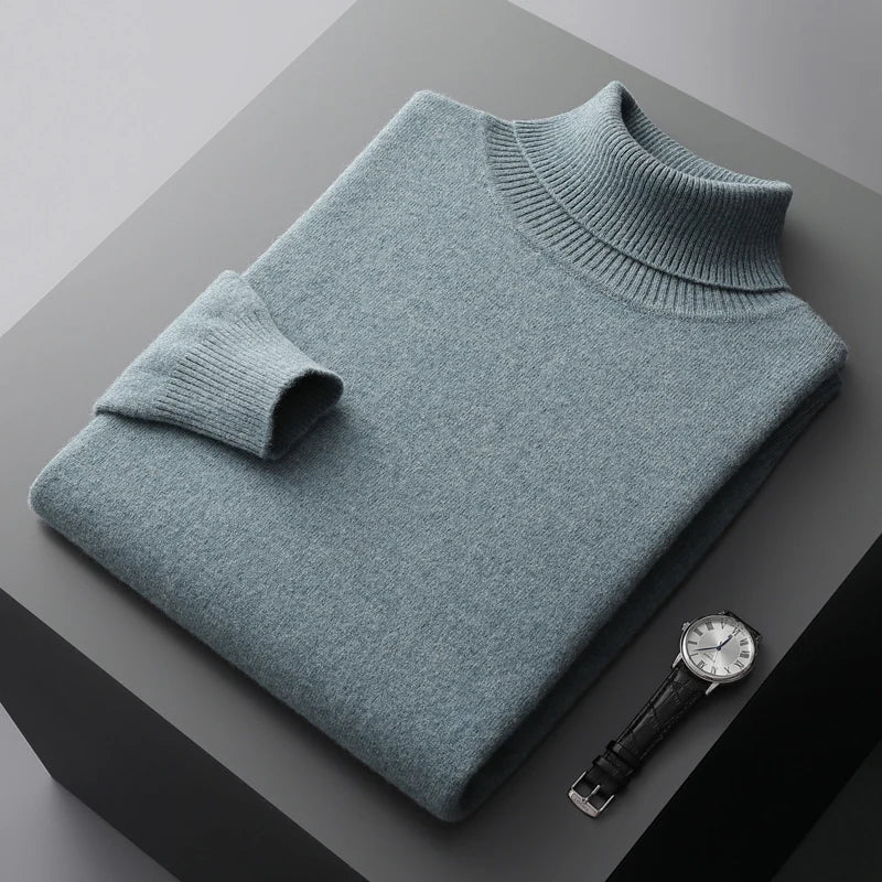 Meluvie | Mélange de fibres doux pull col roulé 3