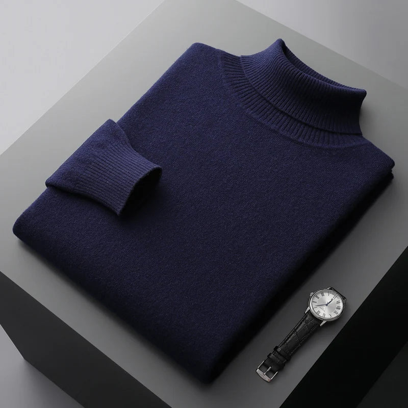 Meluvie | Mélange de fibres doux pull col roulé 6