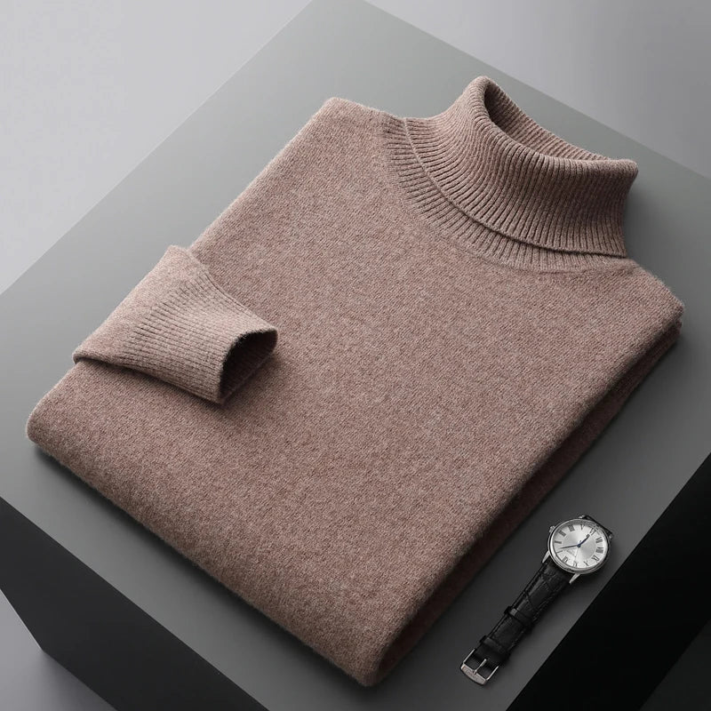 Meluvie | Mélange de fibres doux pull col roulé 8