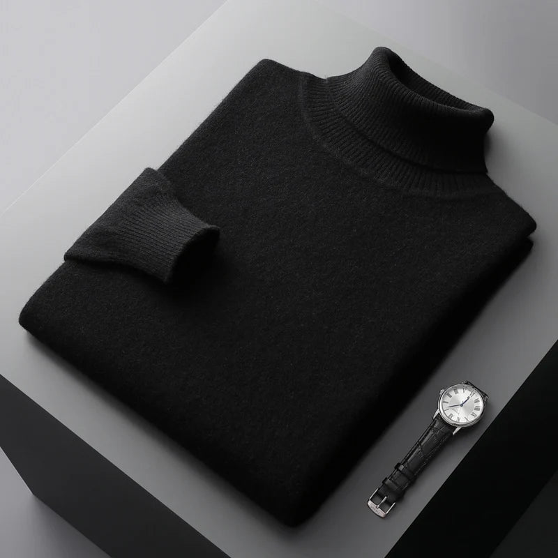 Meluvie | Mélange de fibres doux pull col roulé 9