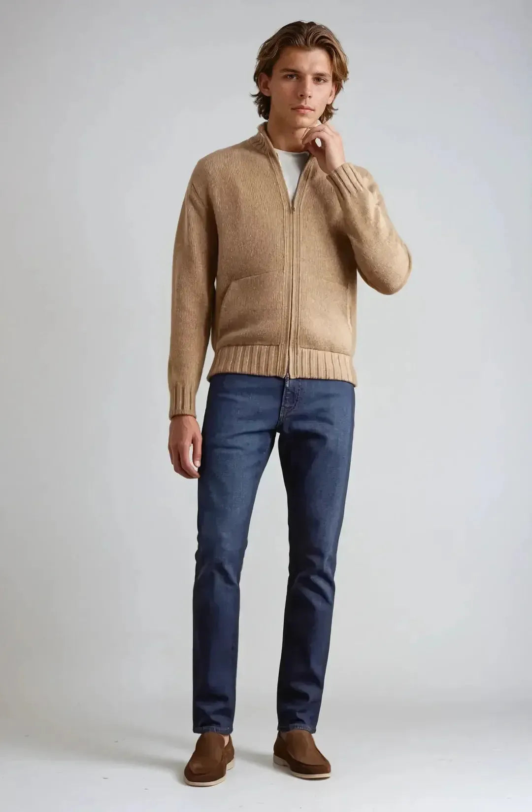 Mocassins en daim pour homme – Élégance et confort au quotidien