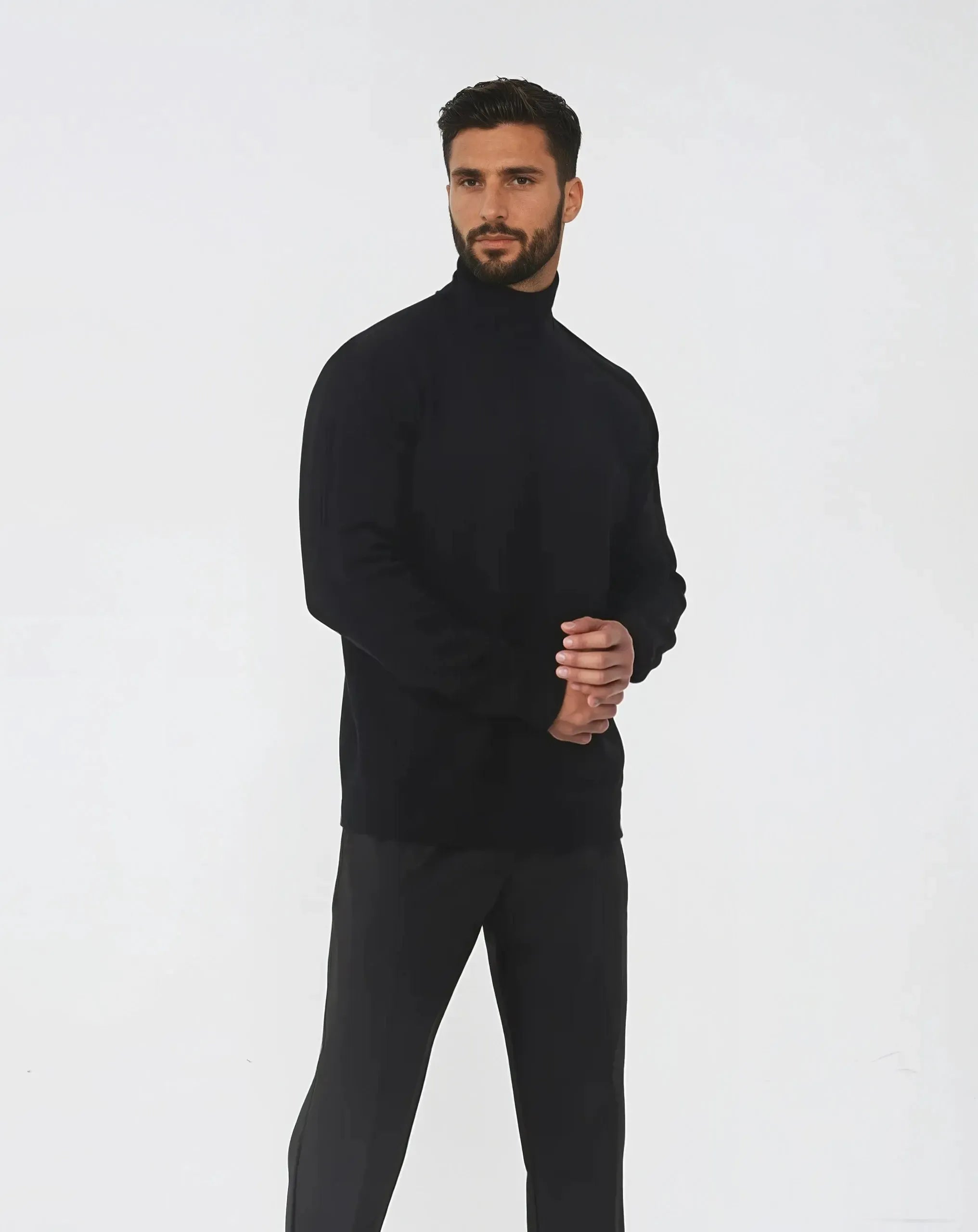 Monaco - Col roulé en laine mérinos