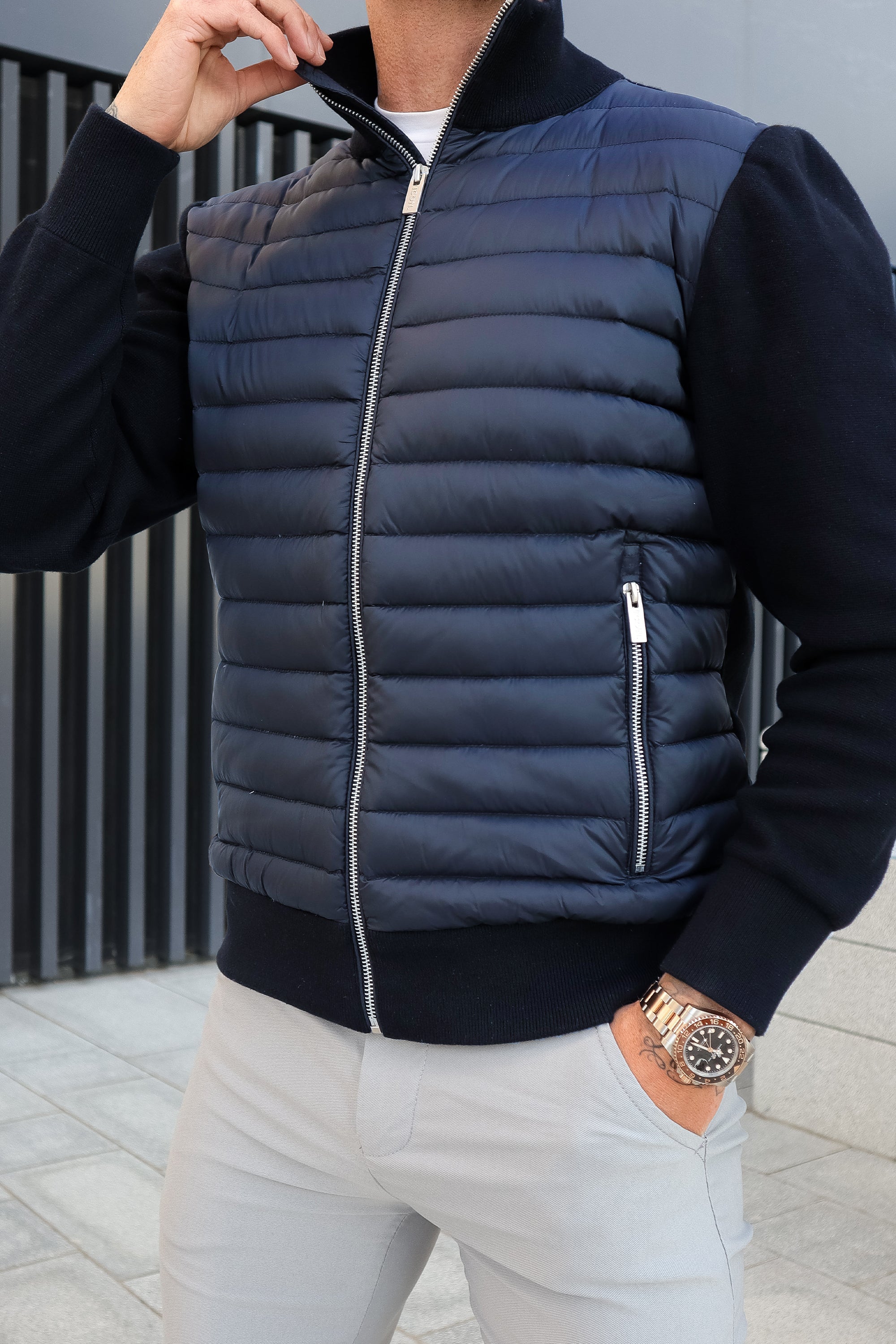 Nicholas - Veste hybride alliant style et fonctionnalité pour toutes les saisons