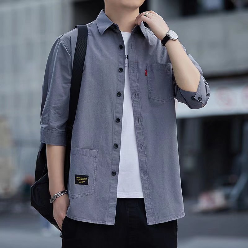 Chemise Décontractée en Coton pour Homme – Indispensable d’Automne