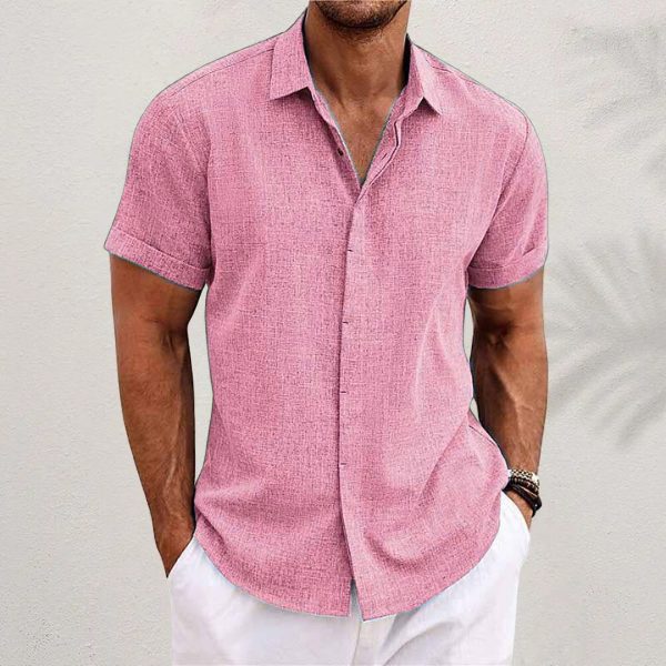 Chemise à Drapeau Classique – Élégance Patriote pour Homme