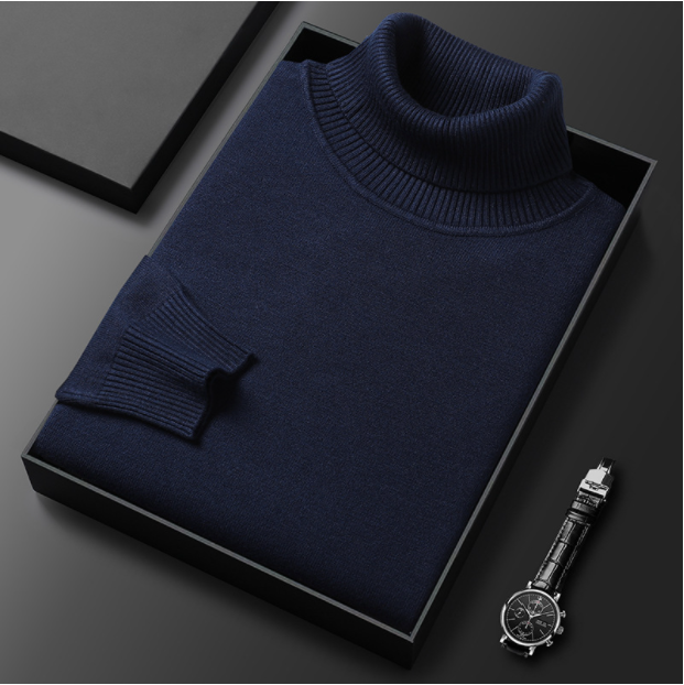 Solvsvanen | Pull col roulé en maille douce