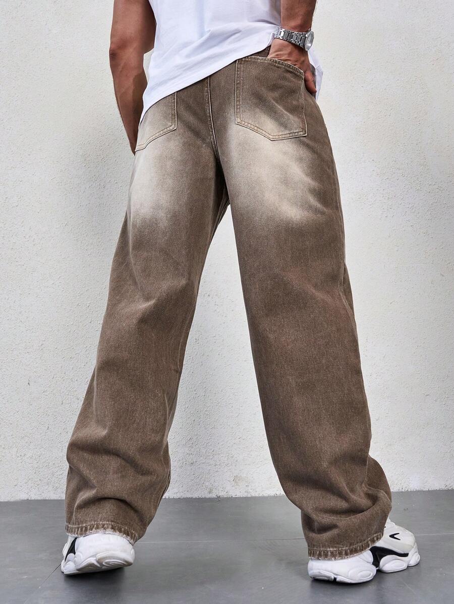 Pantalon ample à jambes larges pour homme – Coupe streetwear ample