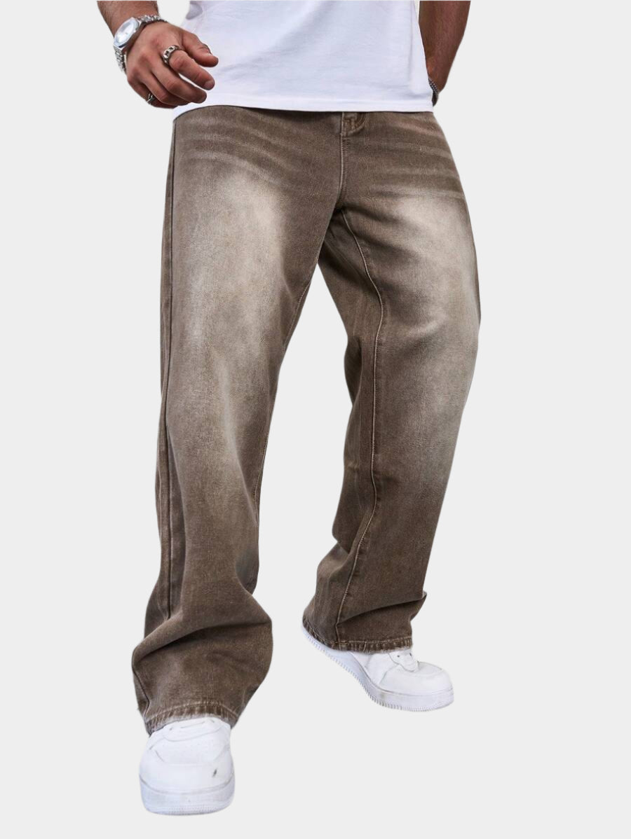 Pantalon ample à jambes larges pour homme – Coupe streetwear ample