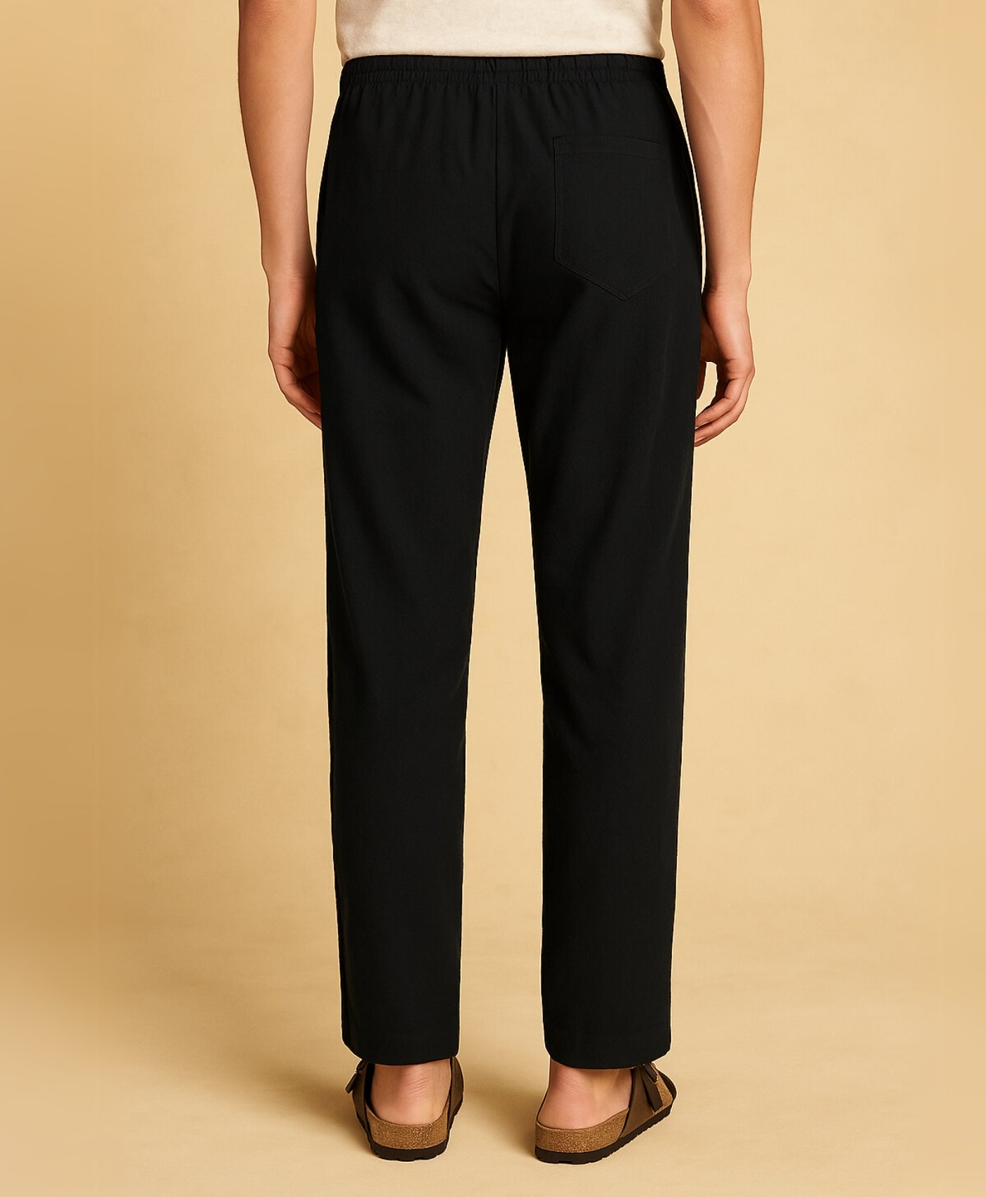 Pantalon en Lin à Cordon pour Homme – Léger et Confort d'Été