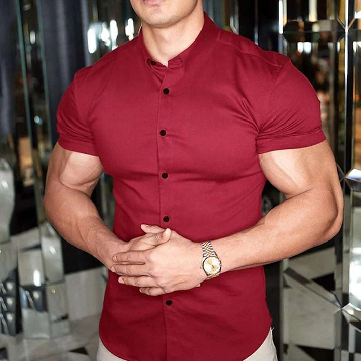 Chemise homme élégante – Élégance Moderne & Coupe Ajustée