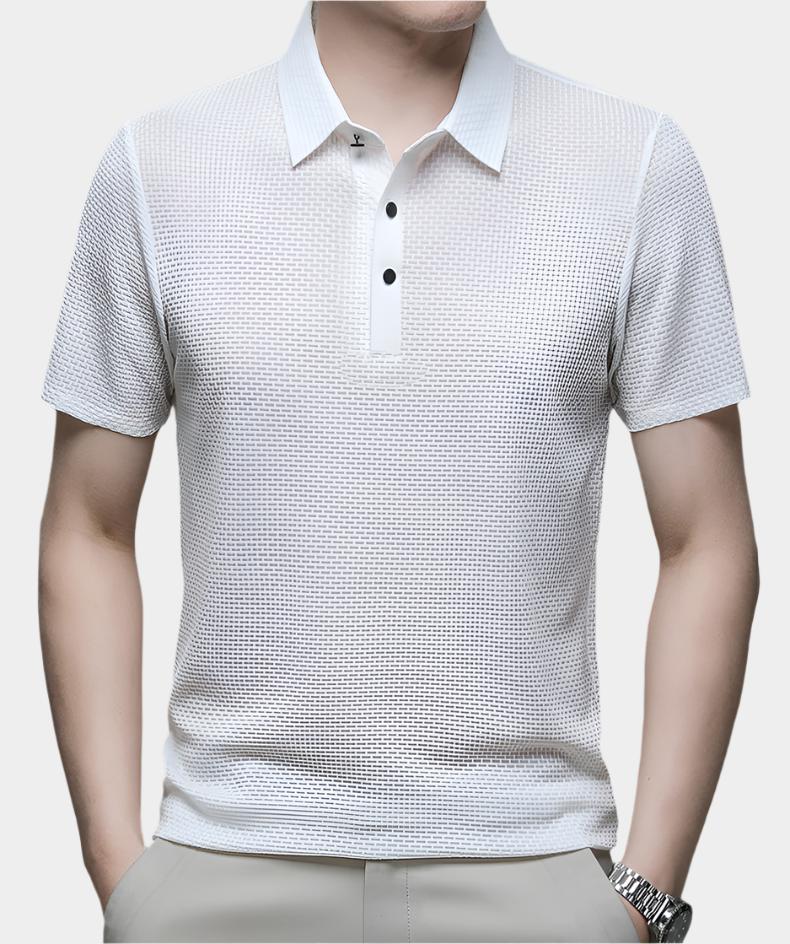 Polo de luxe pour homme – Respirant, Coupe Slim, Ultra Confort