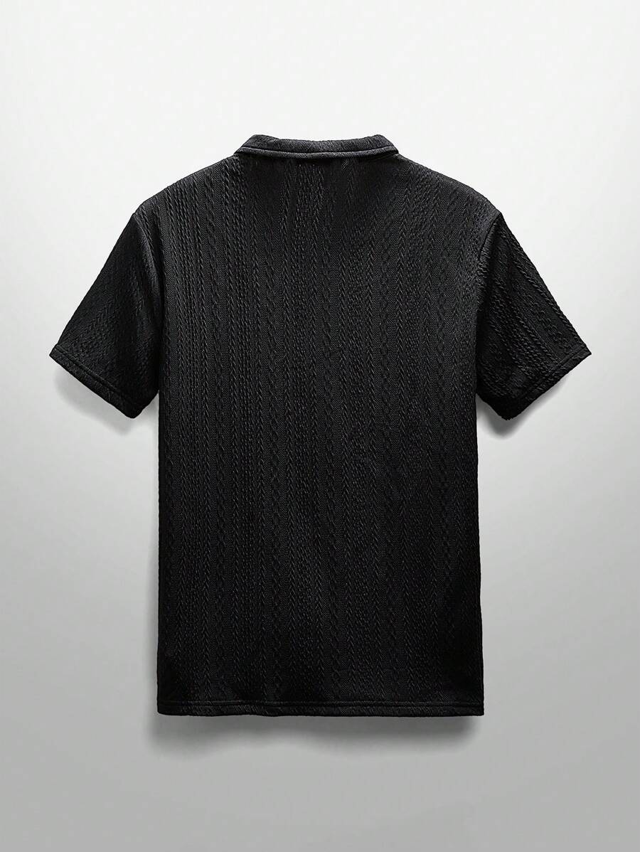 Polo décontracté en maille à manches courtes - Essentiels streetwear pour homme