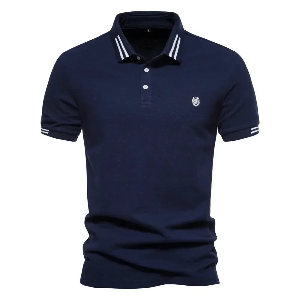 Polo décontracté pour homme – Coton doux, coupe intemporelle