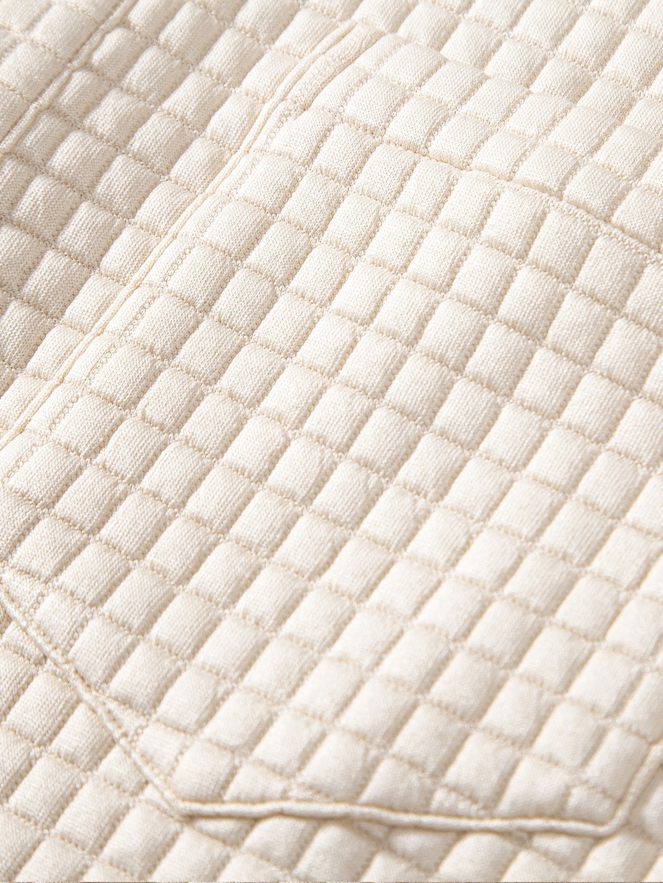 Polo en maille gaufrée avec poches – Tenue décontractée pour homme