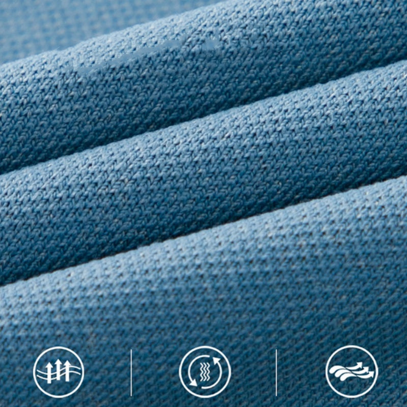 Polo respirant en maille rayée – Vêtements d'été légers pour homme