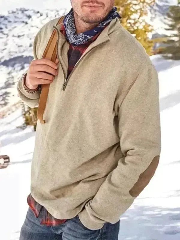 Pull Mark avec patchs