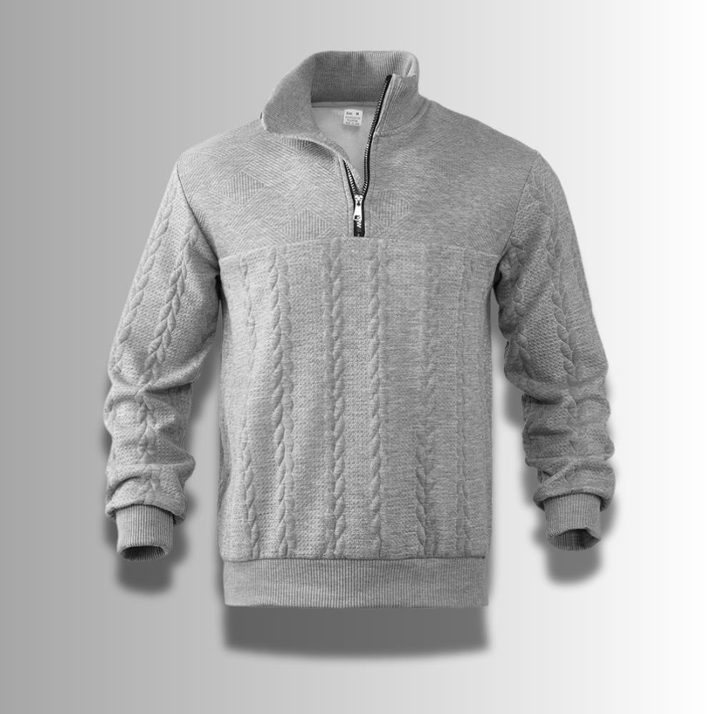 Pull zippé premium – Sweat à fermeture éclair pour homme hiver