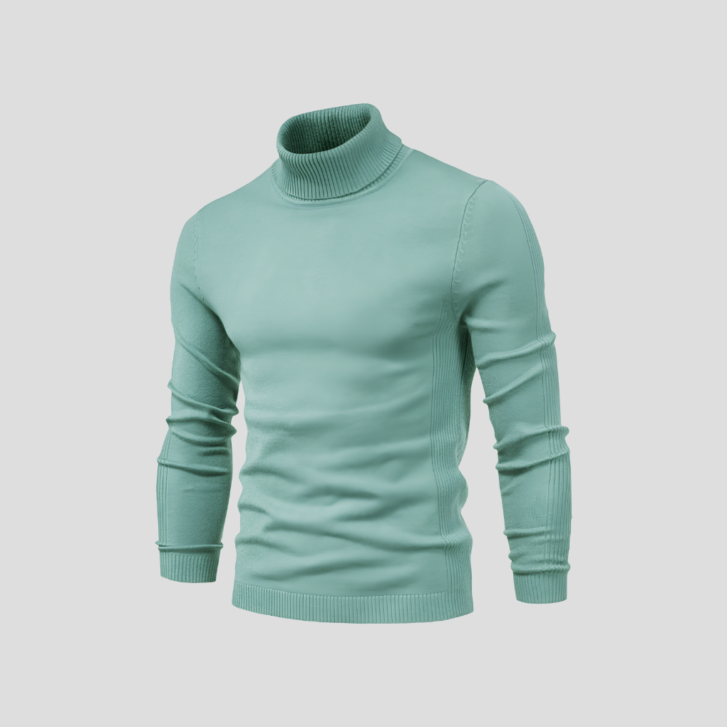 Pull col montant | Coton doux et coupe moderne 11