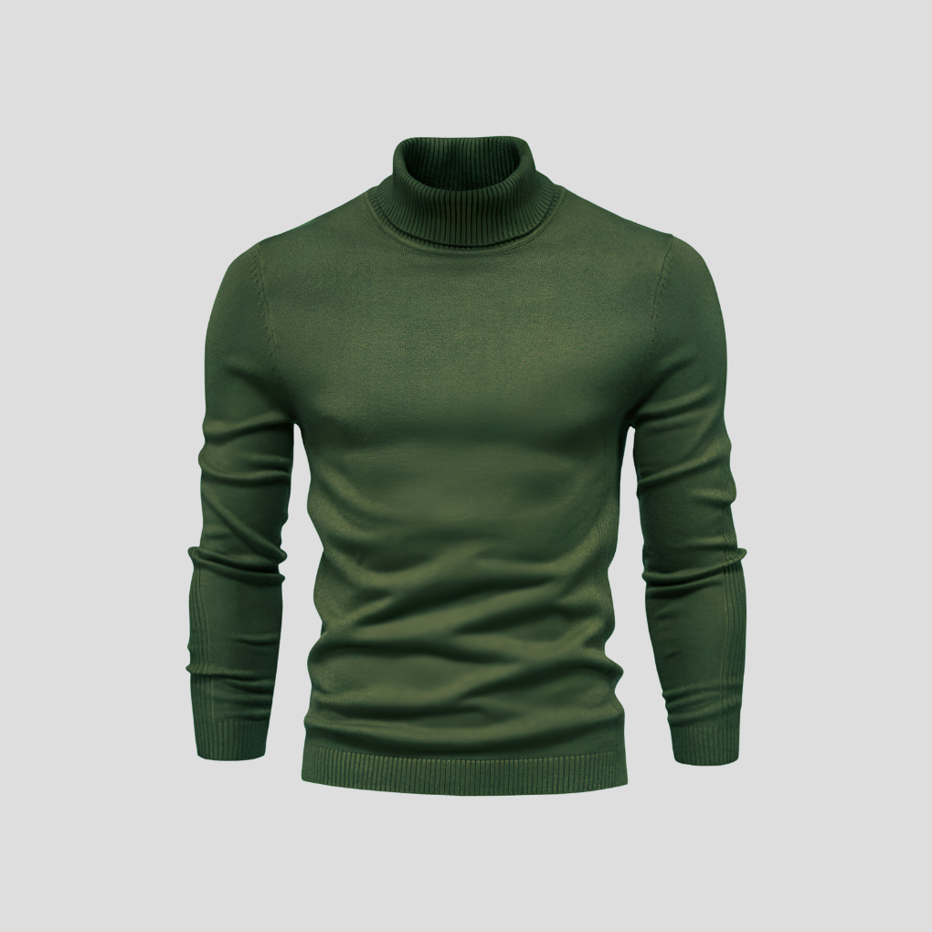 Pull col montant | Coton doux et coupe moderne 5