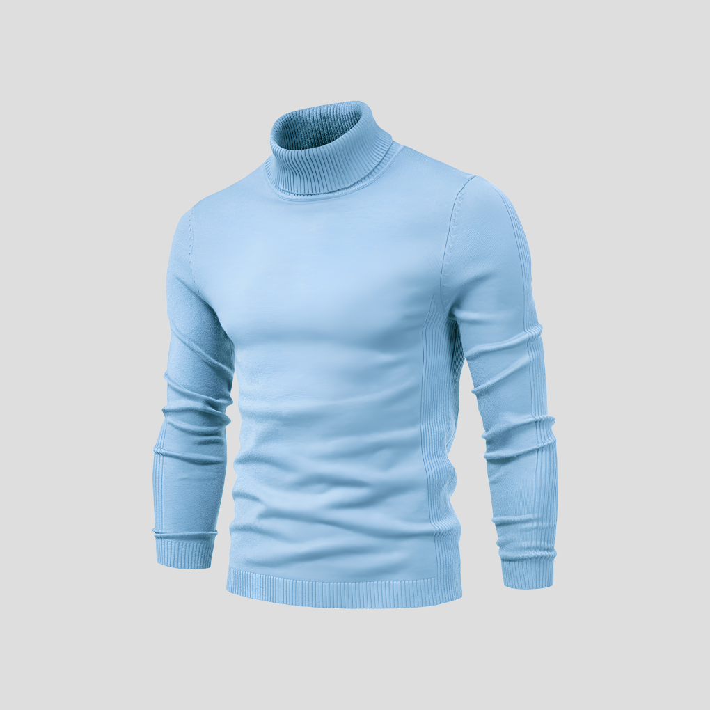 Pull col montant | Coton doux et coupe moderne 8