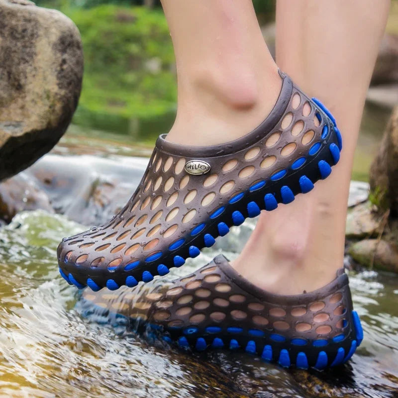 Sandales de pêcheur à séchage rapide pour pataugeoire – Sports de plein air et pêche