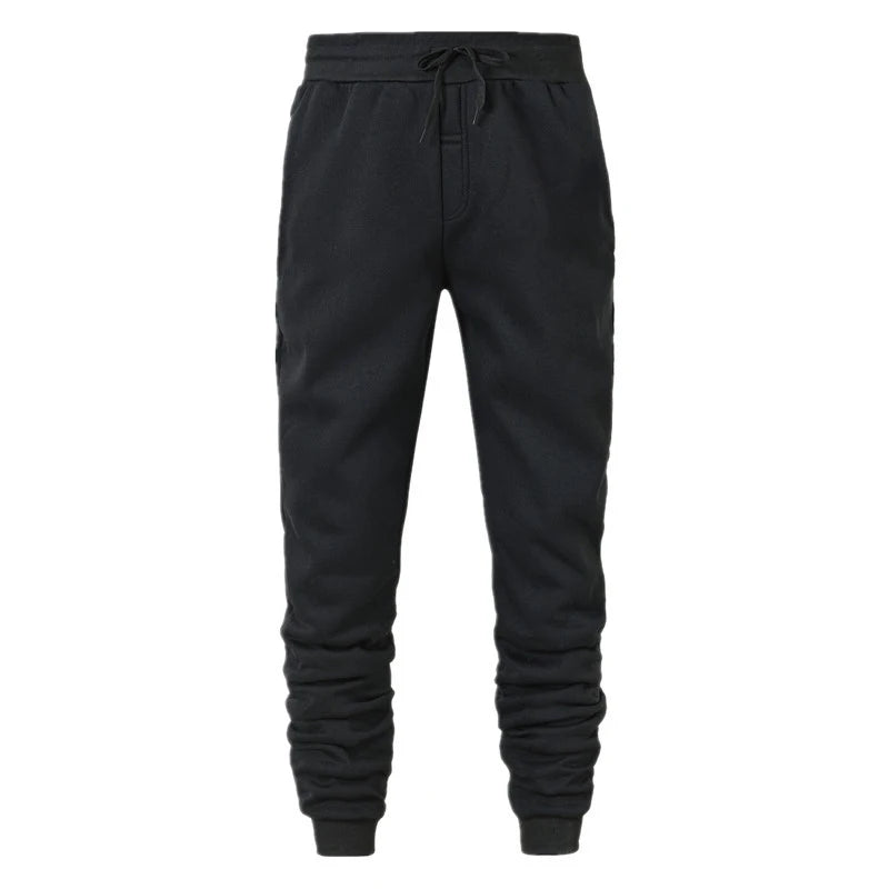 Pantalon de survêtement athlétique avec poches zippées – Entraînement pour hommes