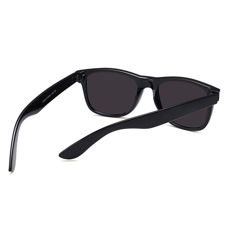 Lunettes de soleil polarisées carrées classiques pour homme - Mode rétro été