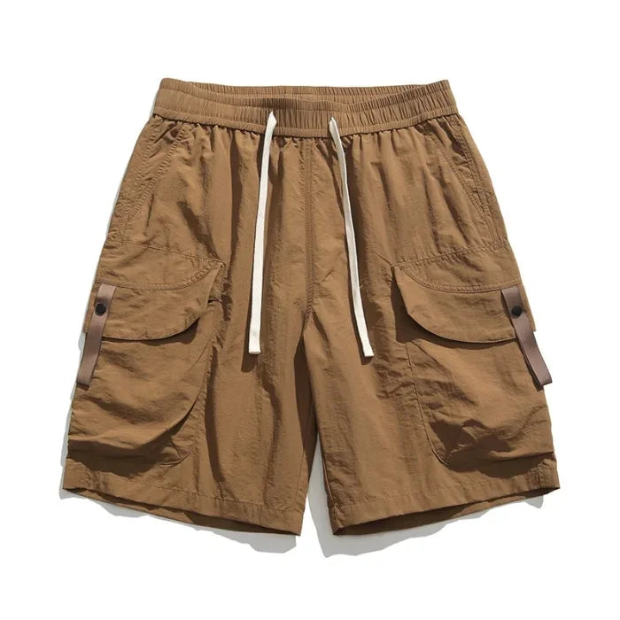 Short bermuda coupe droite pour homme – Séchage rapide, léger, idéal pour l'été