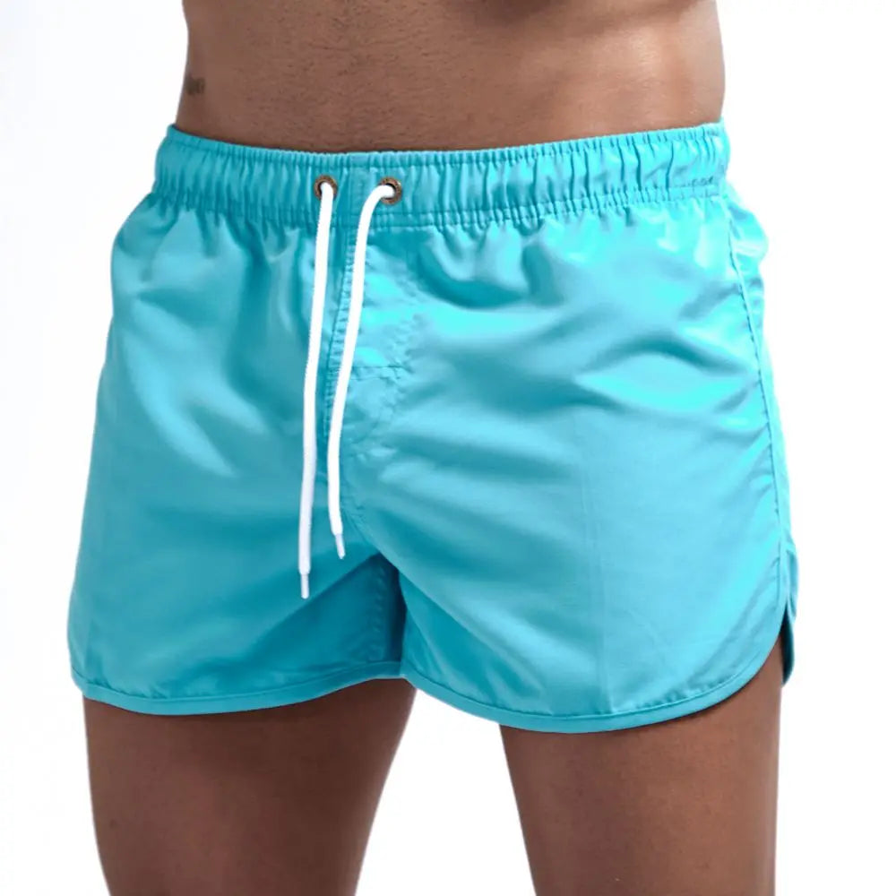 Shorts courts de bain confortables pour hommes style plage élégant