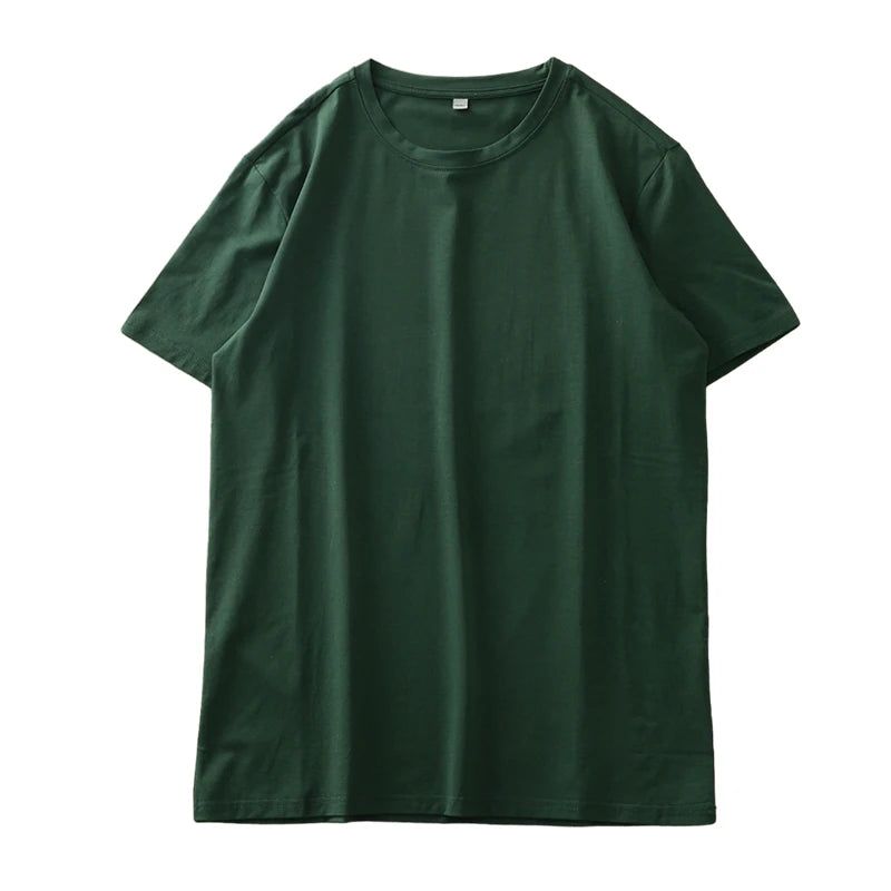 Chemise à col rond légère et respirante style casual tendance été pour hommes