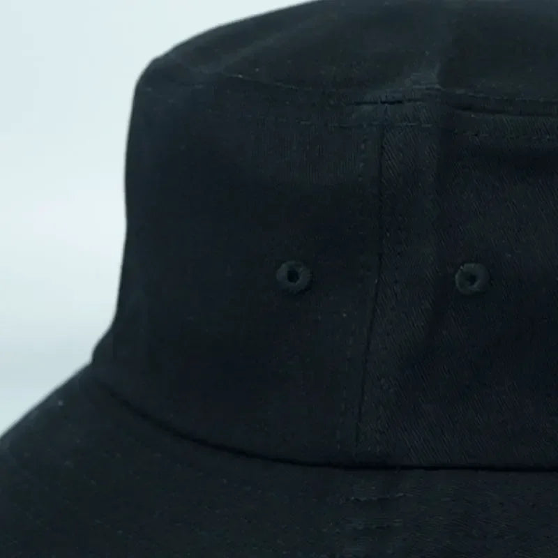 Chapeaux bobs en coton avec mentonnière et protection solaire – Coupe standard