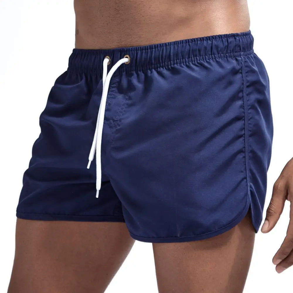 Shorts courts de bain confortables pour hommes style plage élégant