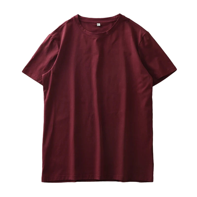Chemise à col rond légère et respirante style casual tendance été pour hommes