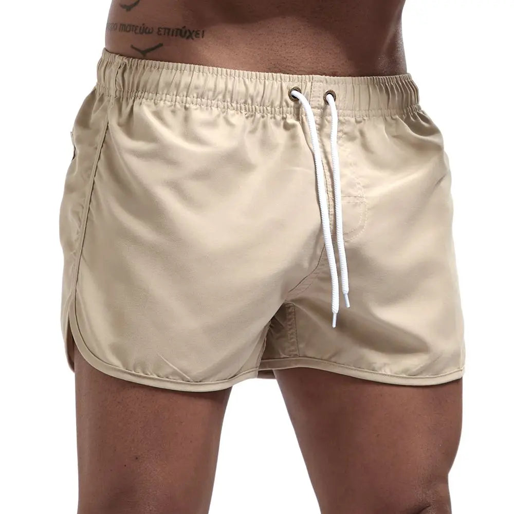 Shorts courts de bain confortables pour hommes style plage élégant
