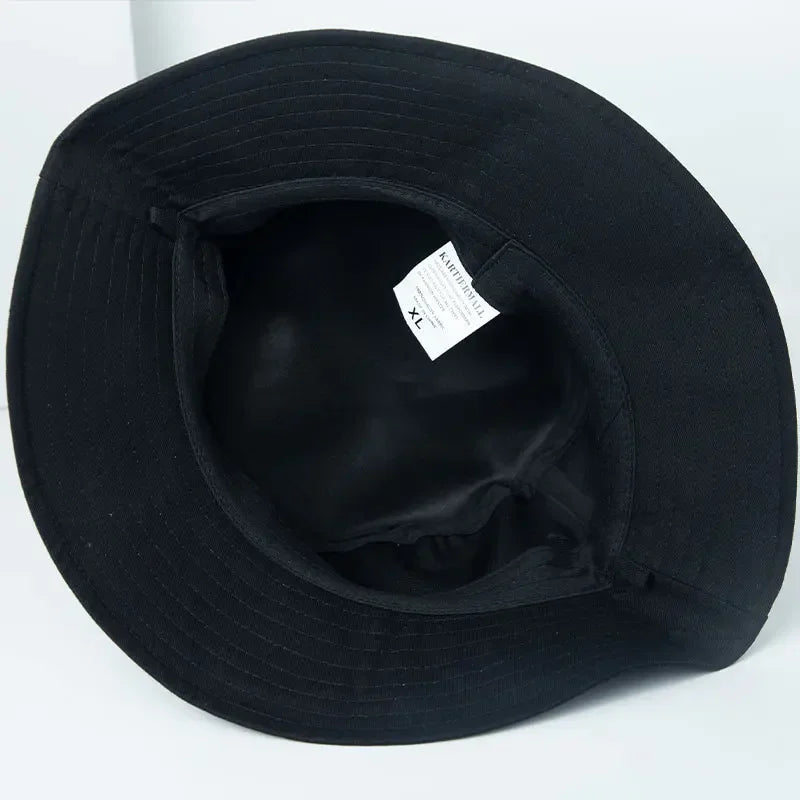Chapeaux bobs en coton avec mentonnière et protection solaire – Coupe standard