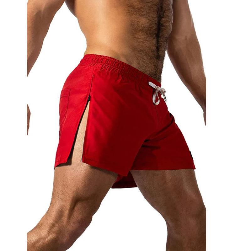 Short court de sport/gym/course à pied à séchage rapide pour homme
