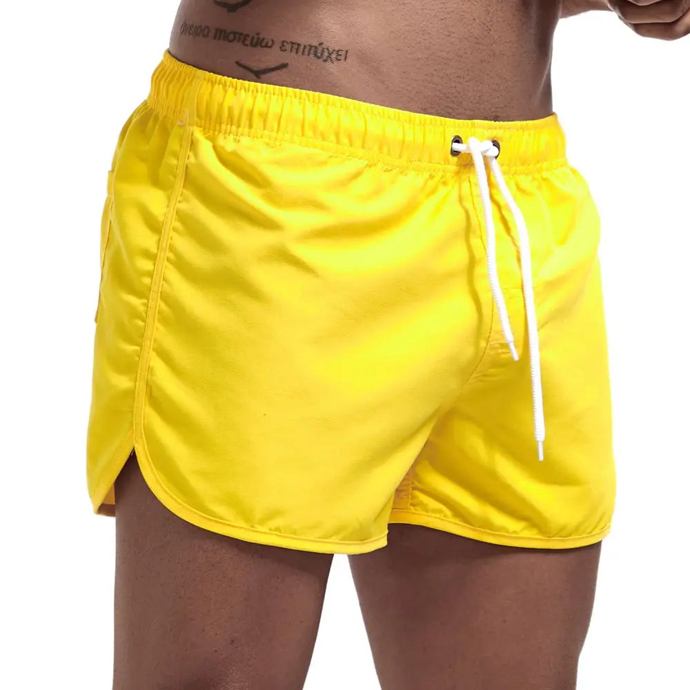 Shorts courts de bain confortables pour hommes style plage élégant