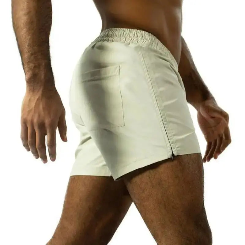 Short court de sport/gym/course à pied à séchage rapide pour homme