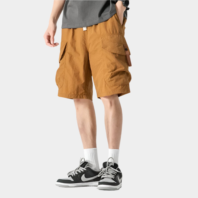 Short bermuda coupe droite pour homme – Séchage rapide, léger, idéal pour l'été