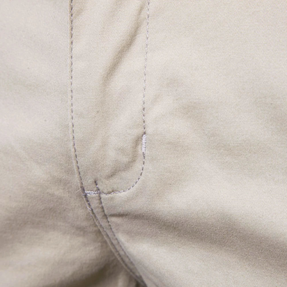 Short décontracté en coton respirant avec cordon de serrage – Gym d'été pour hommes