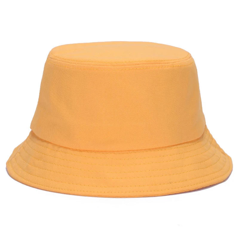 Chapeaux bob en coton uni – Casquette d'extérieur style panama pour homme