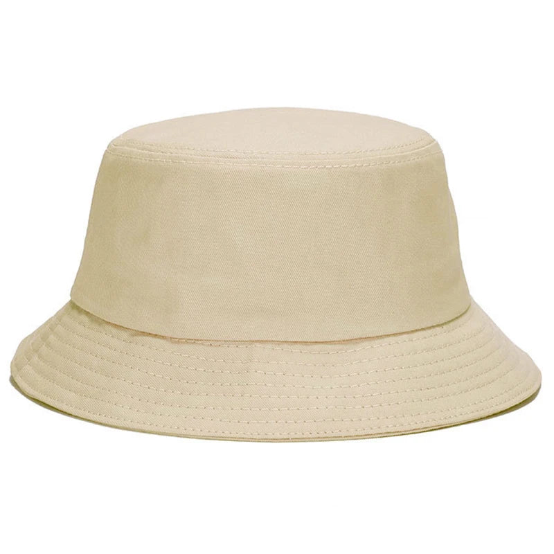 Chapeaux bob en coton uni – Casquette d'extérieur style panama pour homme
