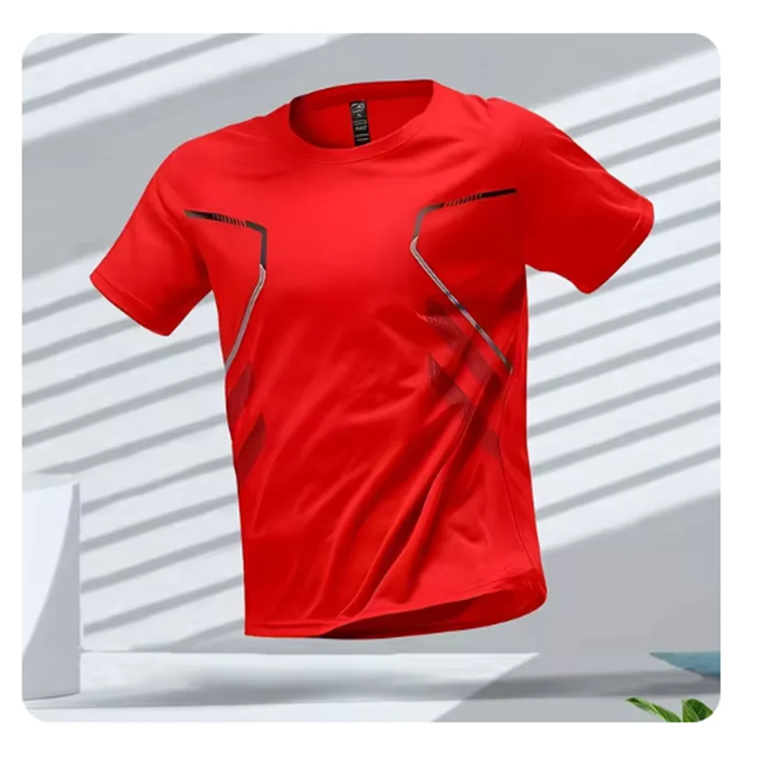 T-shirt de sport respirant à séchage rapide – Vêtements de course performants