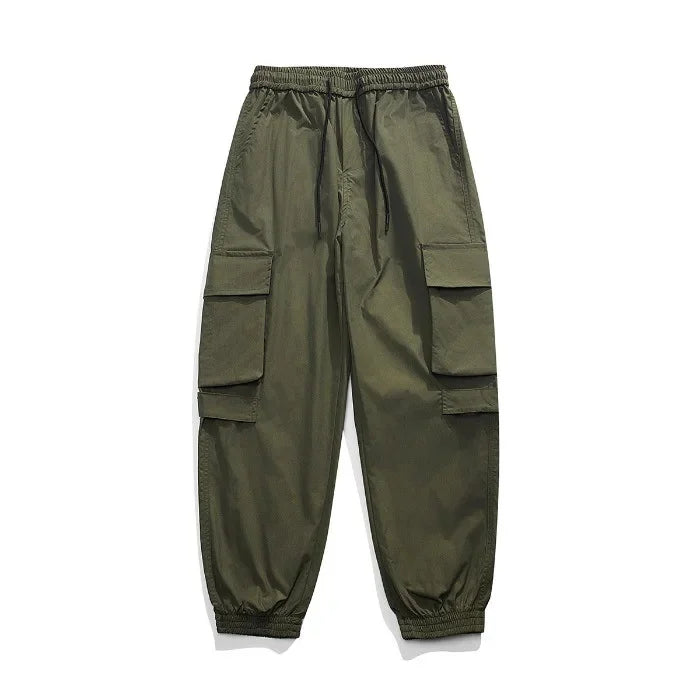 Pantalon cargo multipoches style parachutiste pour homme - vêtements de sport et de travail