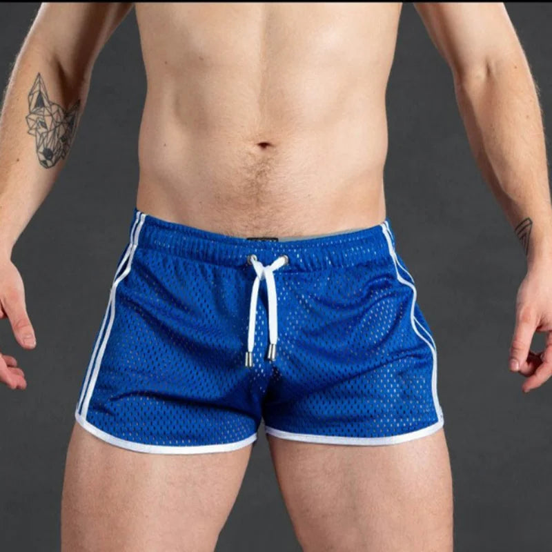 Respirants shorts courts en maille à séchage rapide pour entraînement, plage