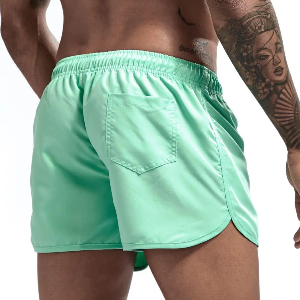 Shorts courts de bain confortables pour hommes style plage élégant