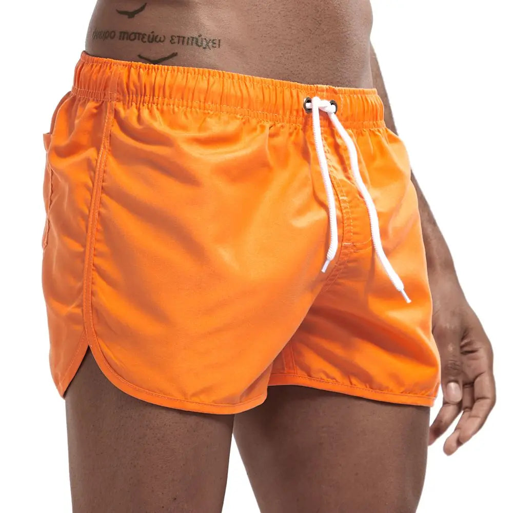 Shorts courts de bain confortables pour hommes style plage élégant