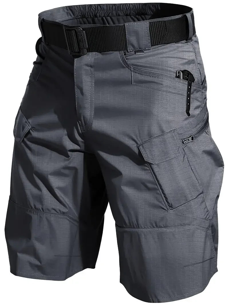 Short cargo tactique résistant avec poches – Vêtements d'extérieur pour homme