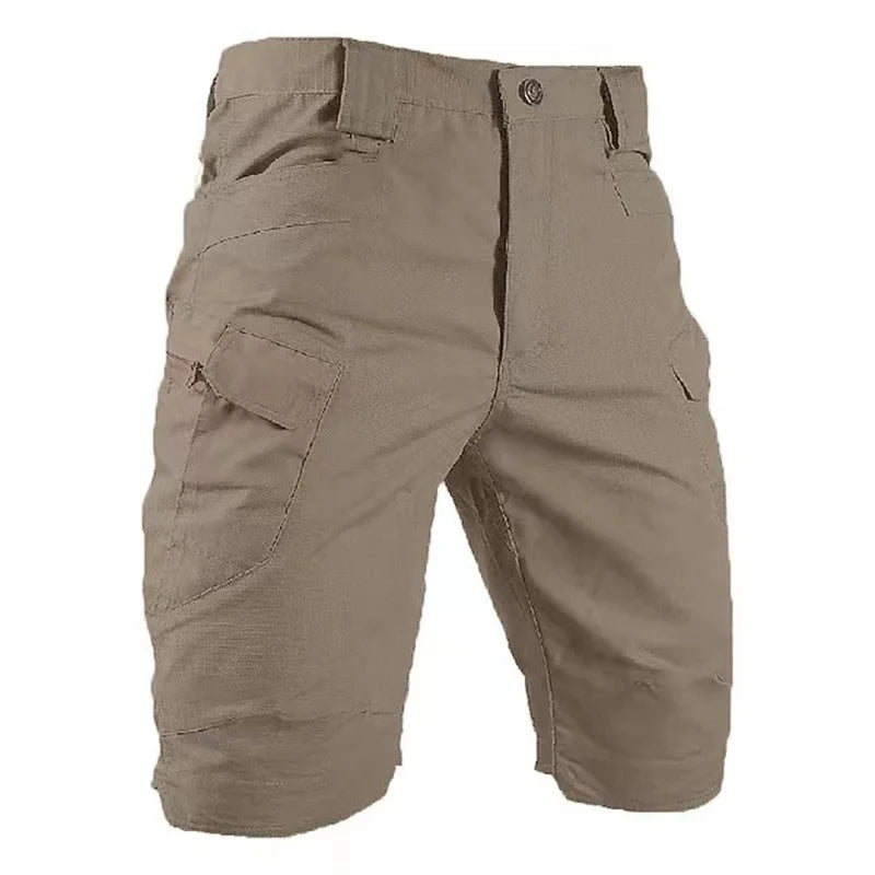 Short cargo tactique résistant avec poches – Vêtements d'extérieur pour homme